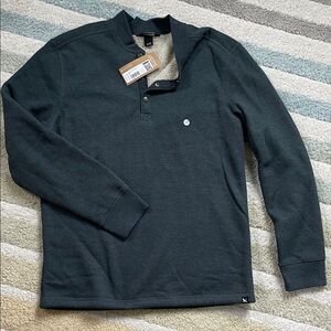 Eddie Bauer Storm Waffle Knit Sherpa-Lined Henley